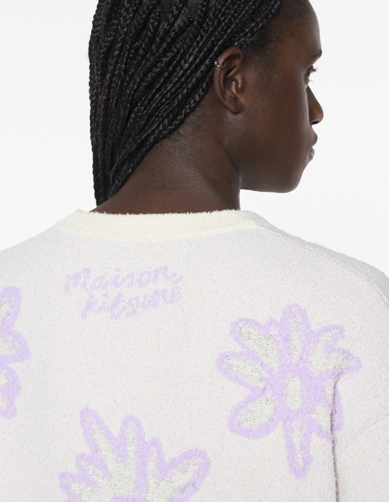 DAISIES INTARSIA TEXTURED JUMPER 4