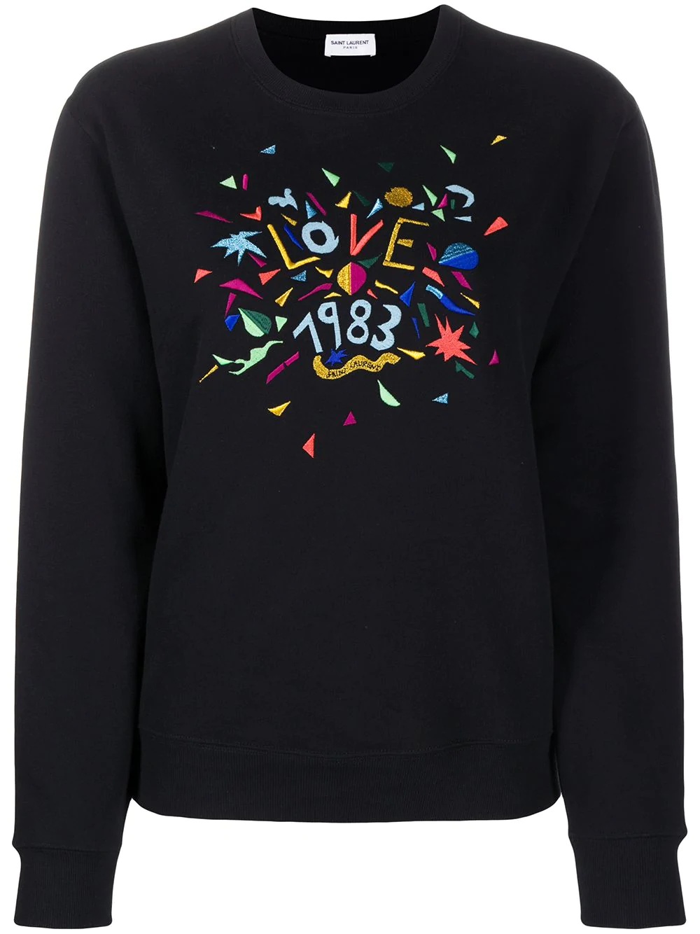 Love 1983 embroidered sweatshirt - 1