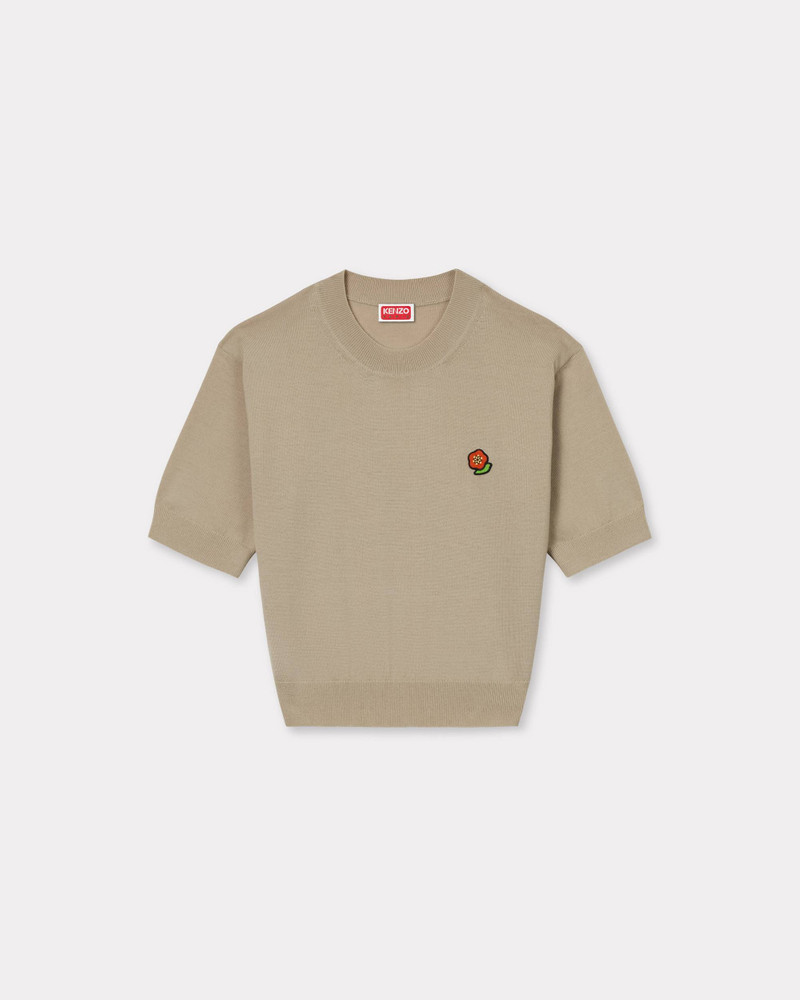 'KENZO Pop' embroidered jumper in merino wool 1