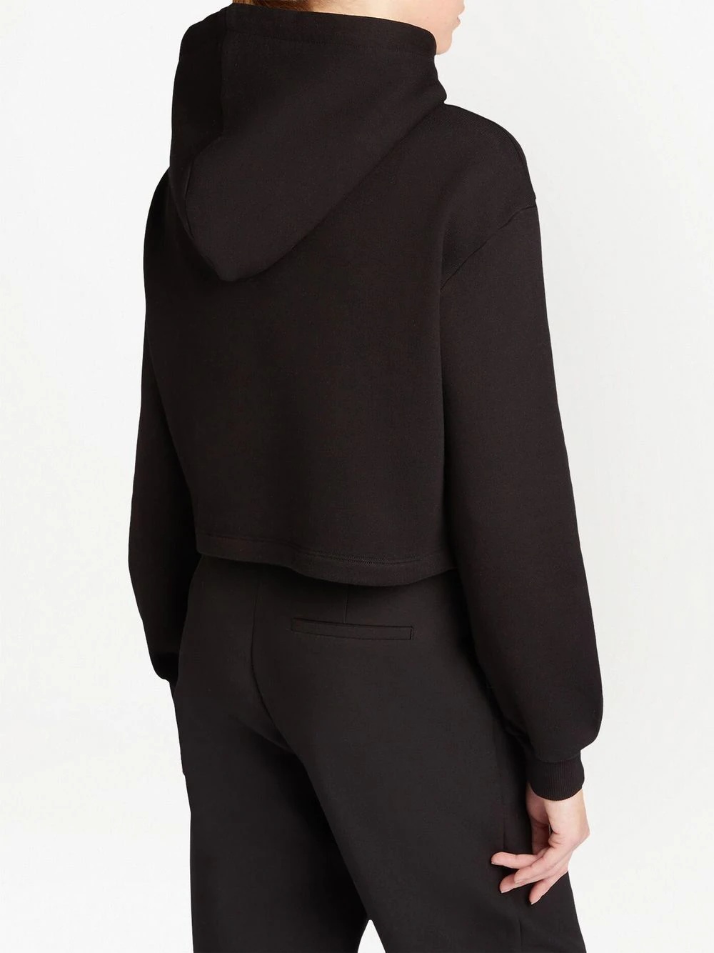 Mailena crystal-logo hoodie - 4