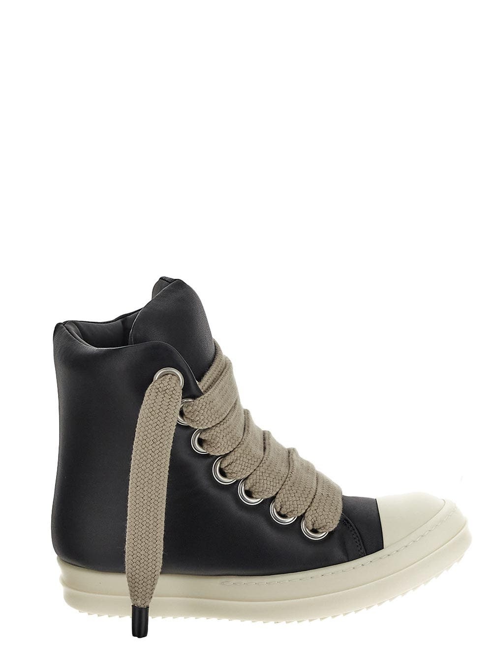 Rick Owens JUMBO LACED PADDED SNEAKERS | oluxury | REVERSIBLE Rick Owens JUMBO LACED PADDED SNEAKERS | oluxury | REVERSIBLE