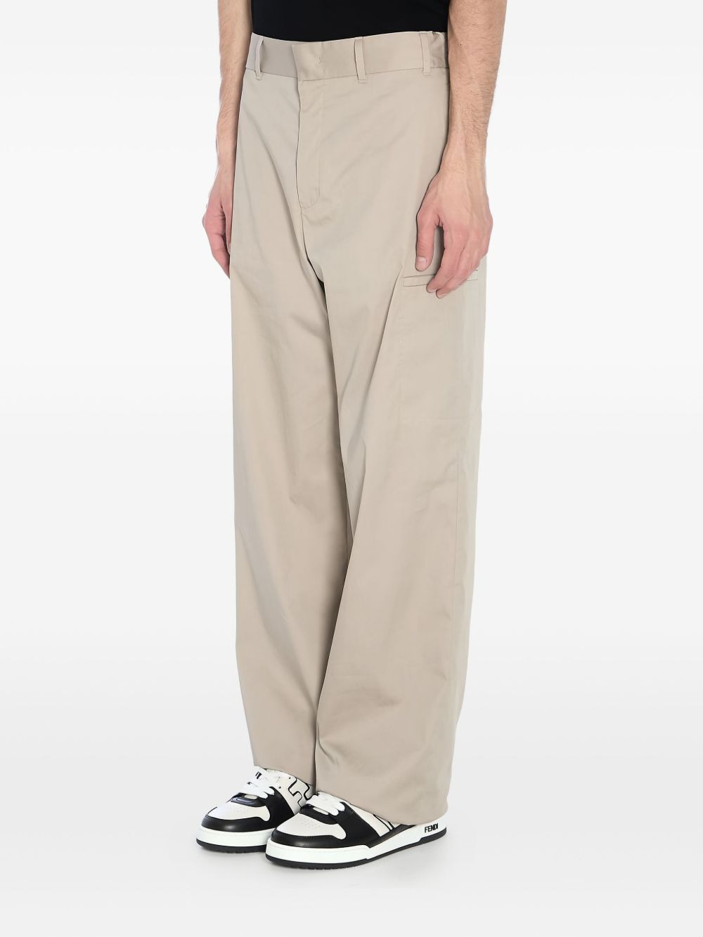 straight-leg trousers - 3