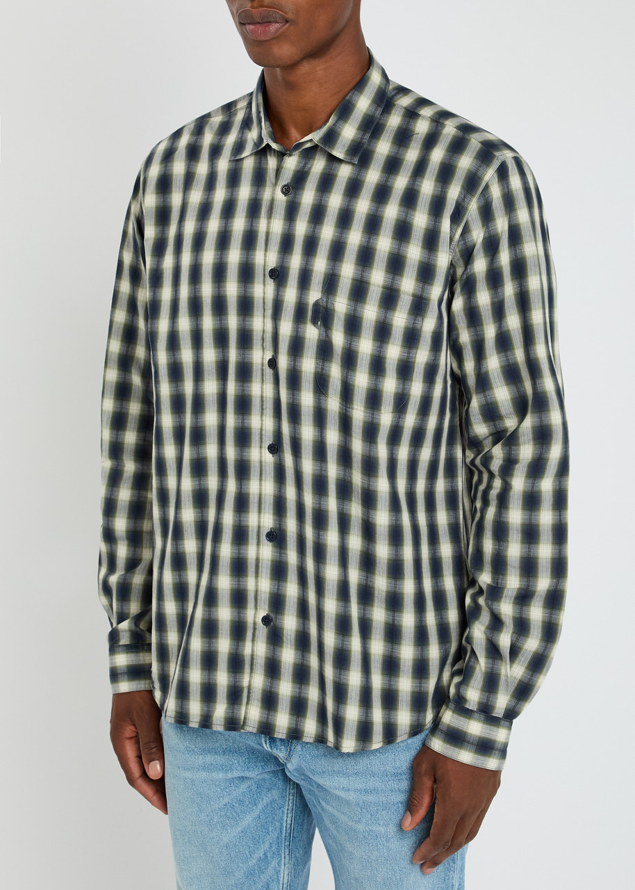 Ymc Curtis Checked Cotton Shirt - 2