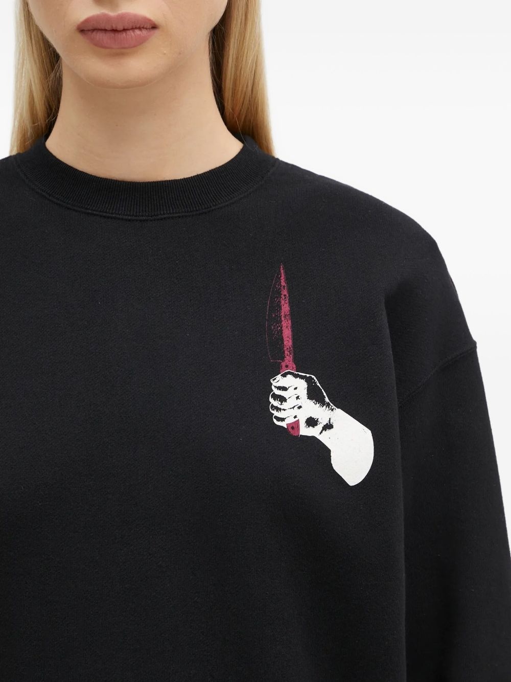 graphic-print sweatshirt - 5