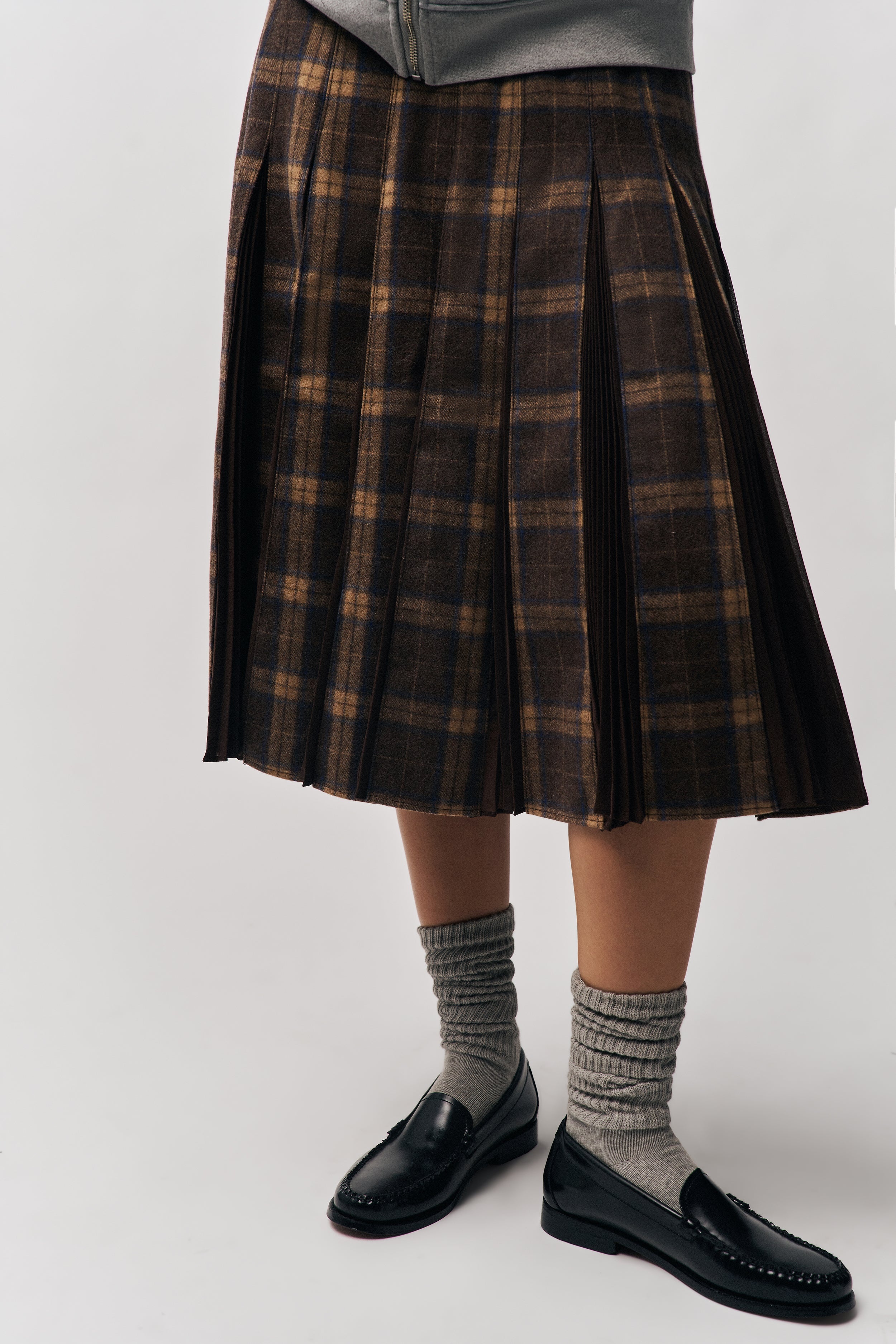 GIBSON TARTAN SKIRT - 4
