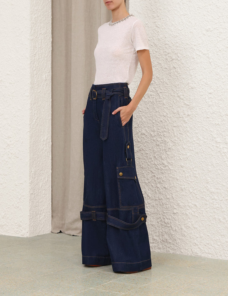 Zimmermann DENIM CARGO JEAN outlook