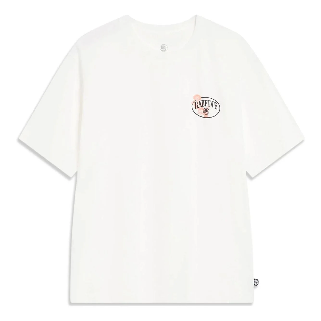 Li-Ning BadFive Anti-Wu Logo T-shirt 'White' AHST507-1 - 1