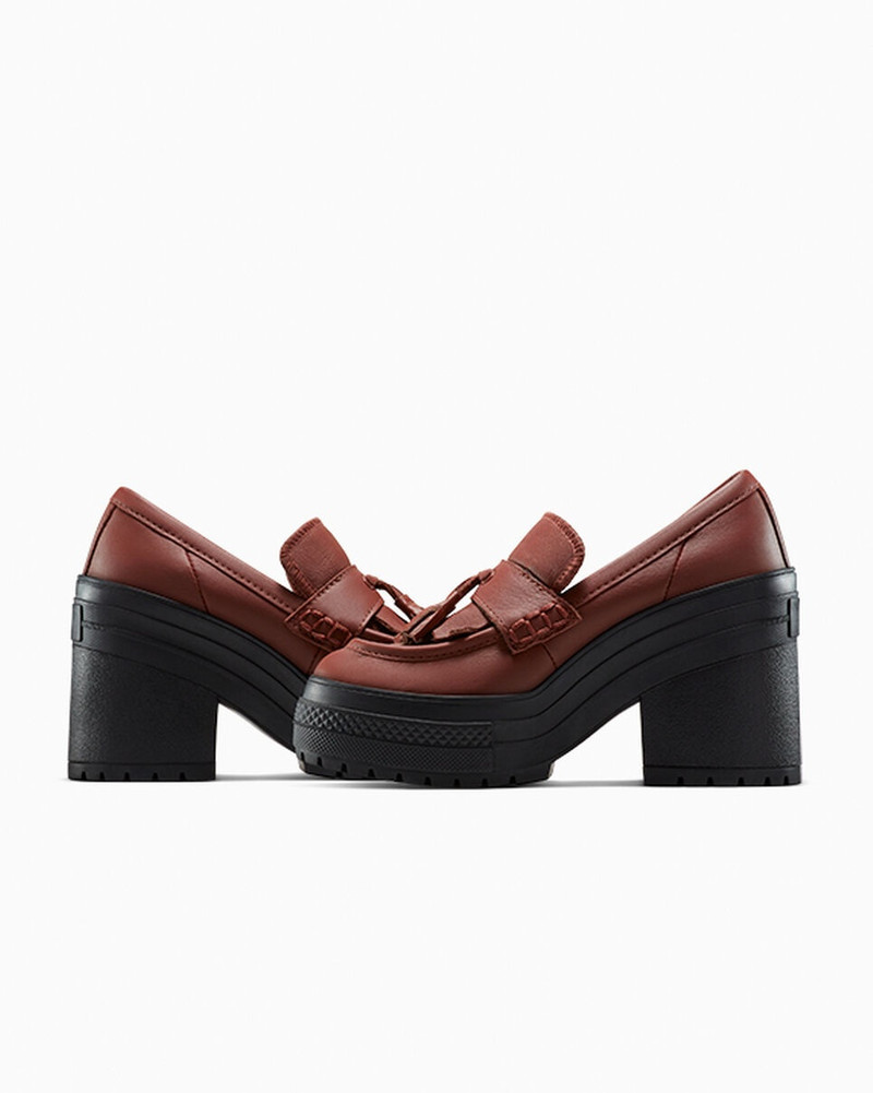 Chuck 70 De Luxe Heel Loafer Platform Leather 7