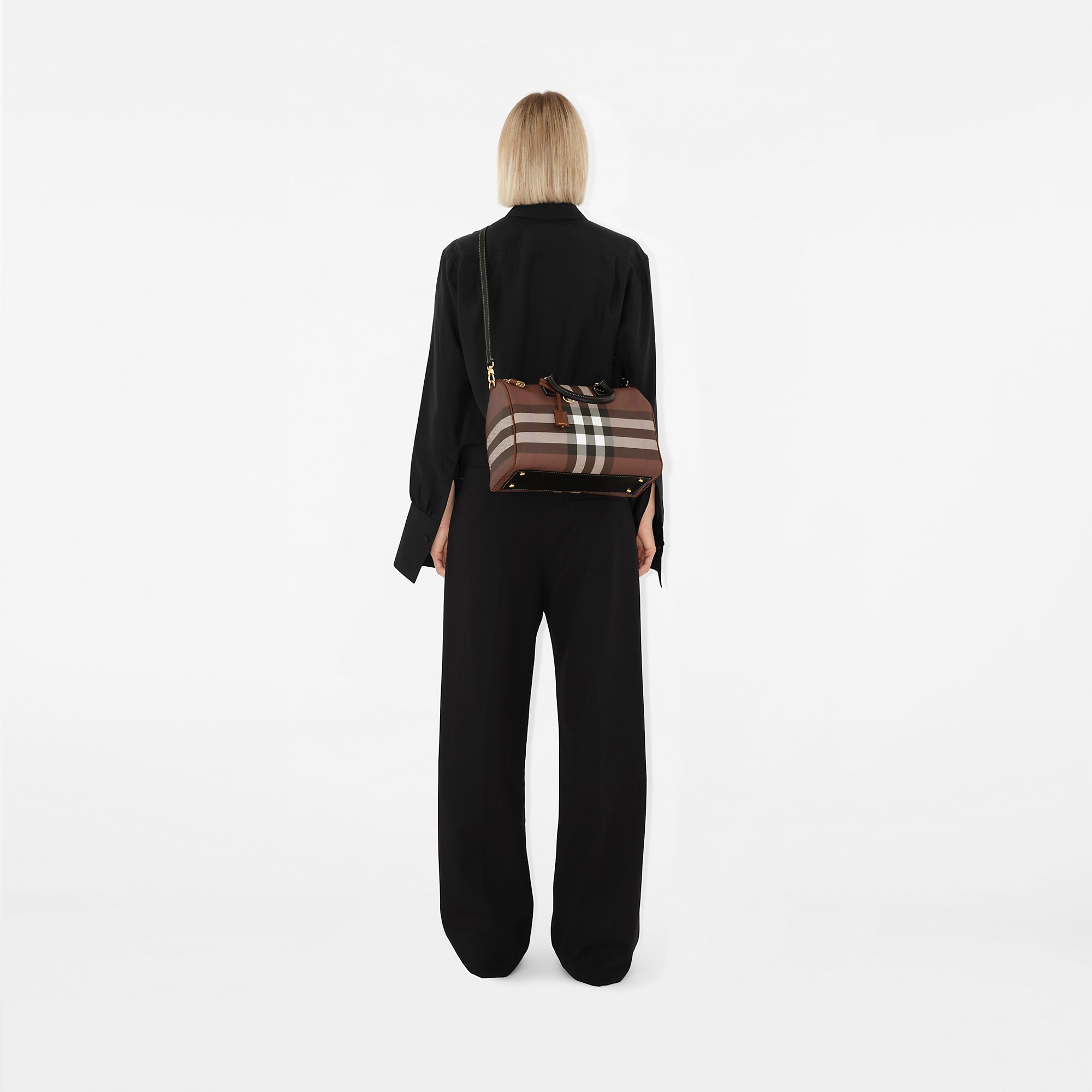 Medium Check Bowling Bag - 3