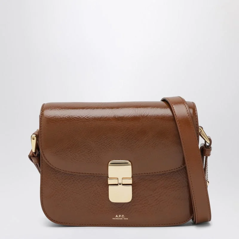 A.P.C. Grace Cross-Body Bag Coffe Women - 1