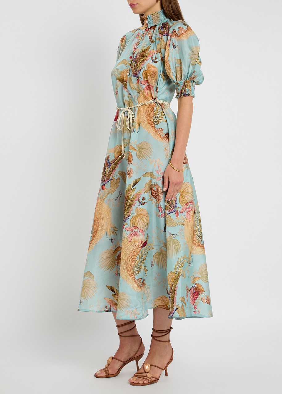 Zimmermann Ascension Billow Silk Maxi Dress - 2