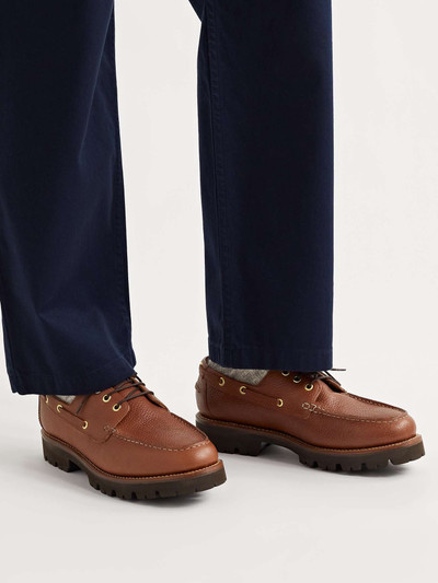 Grenson Dempsey Full-Grain Leather Boat Shoes outlook