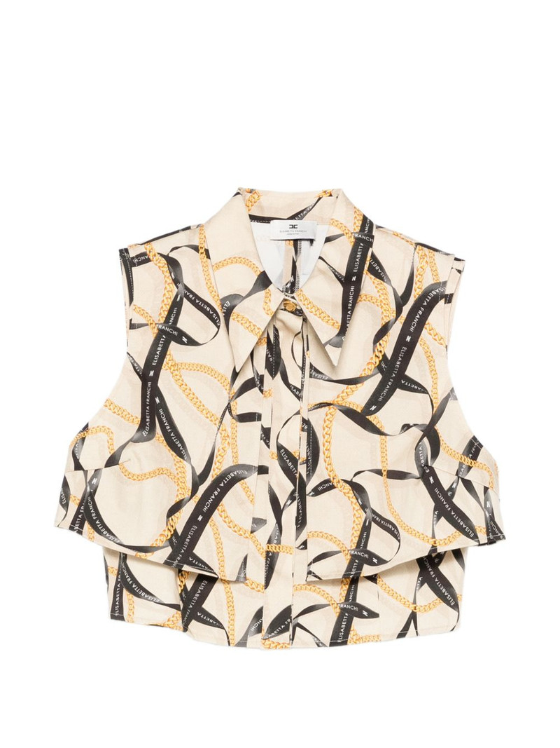 patterned crop top 1