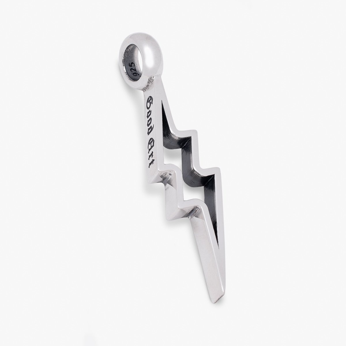 GOOD ART HLYWD Cutout Shazam! Pendant Size C - Sterling Silver - 1
