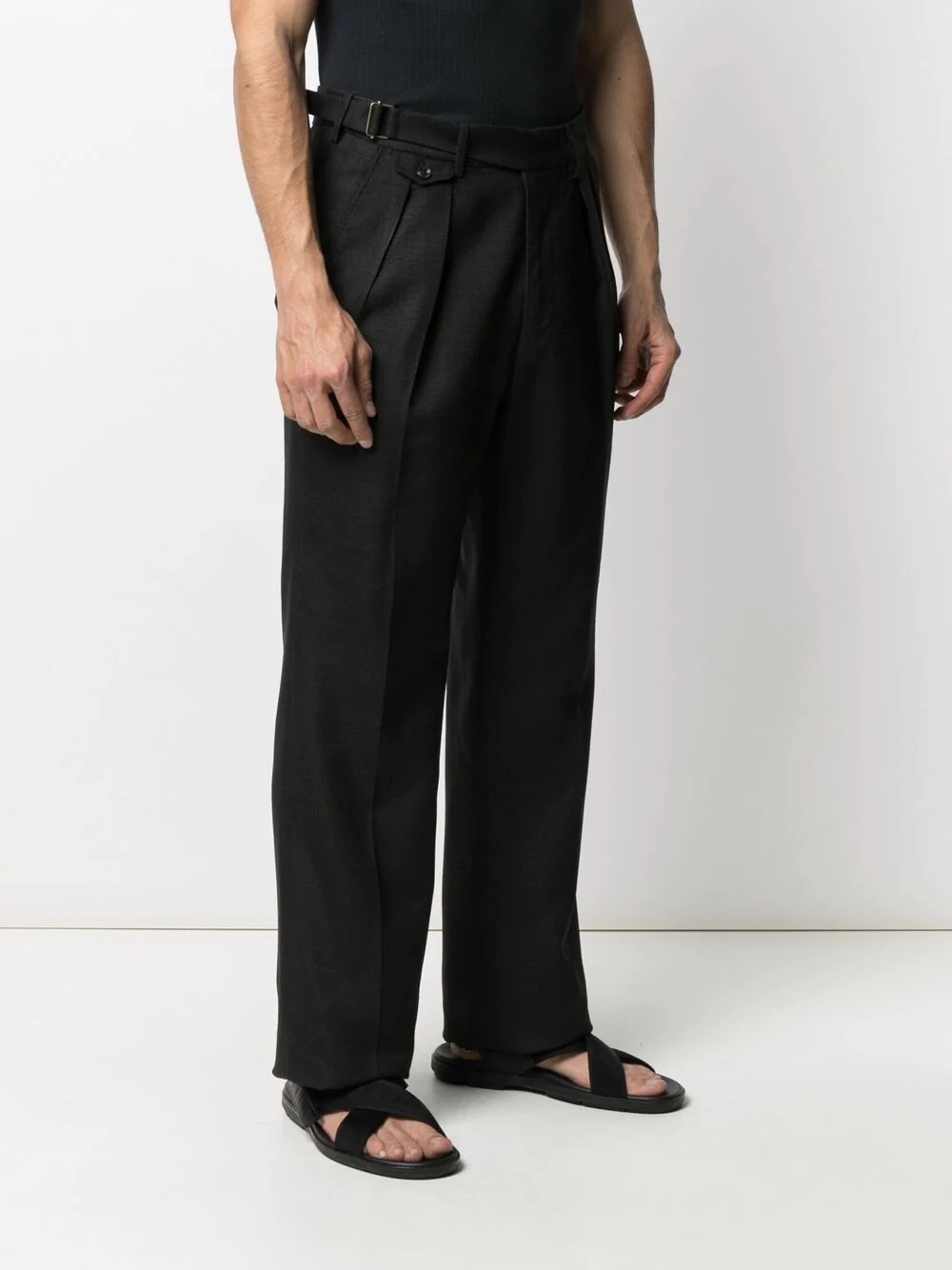 dart-detailing tailored trousers - 3