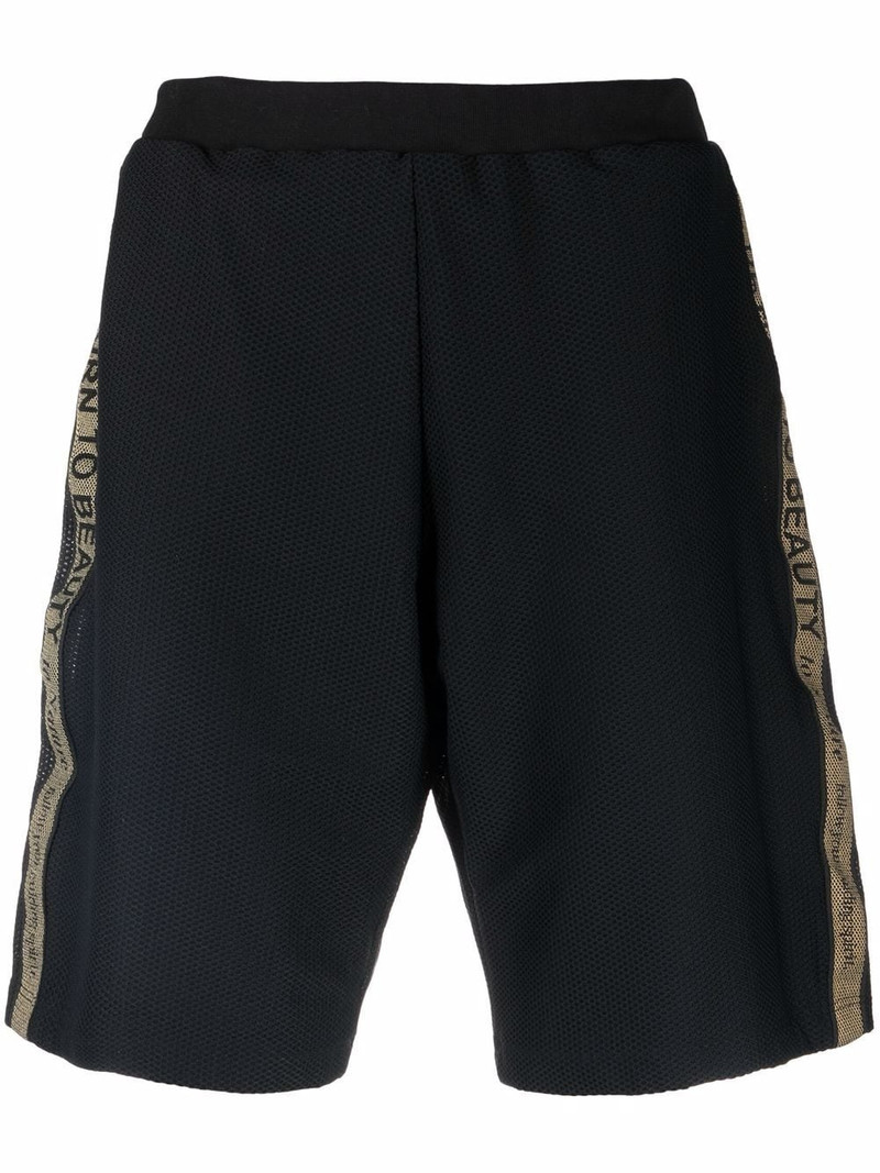 logo-tape casual shorts 1