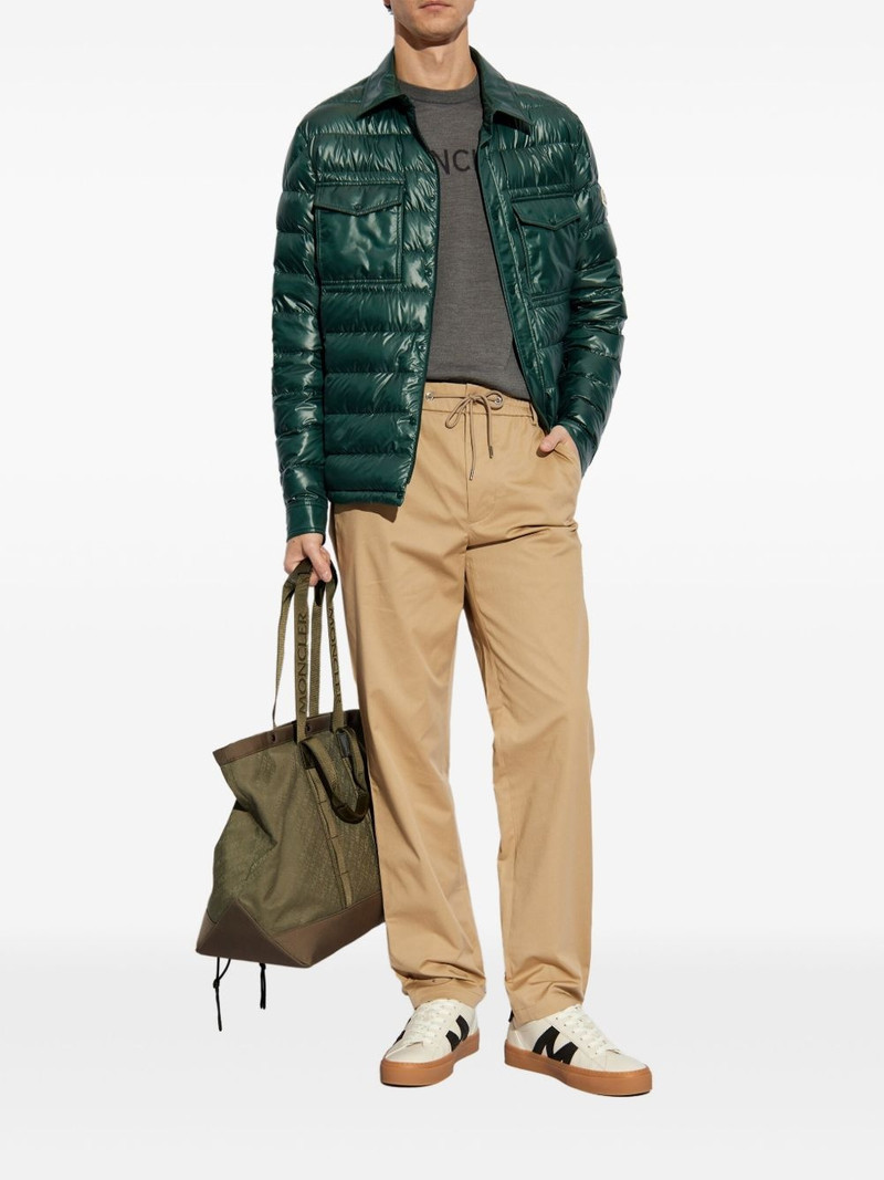 Moncler cotton gabardine chinos outlook