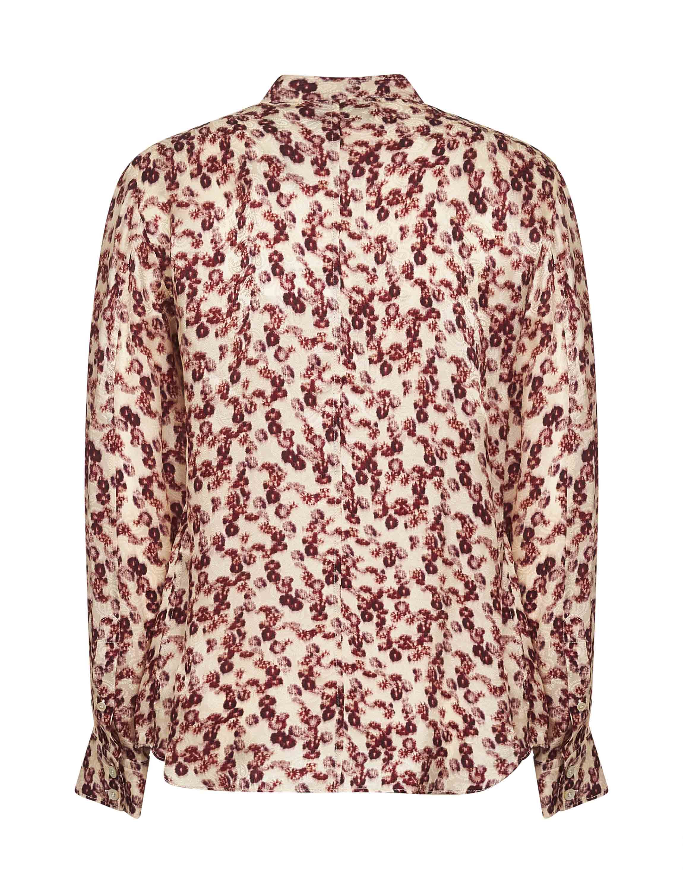 Floral print jacquard Ilda shirt - 2