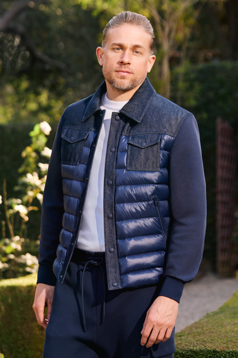 MACKAGE DONOVAN Quilted Contrast Snap Jacket outlook