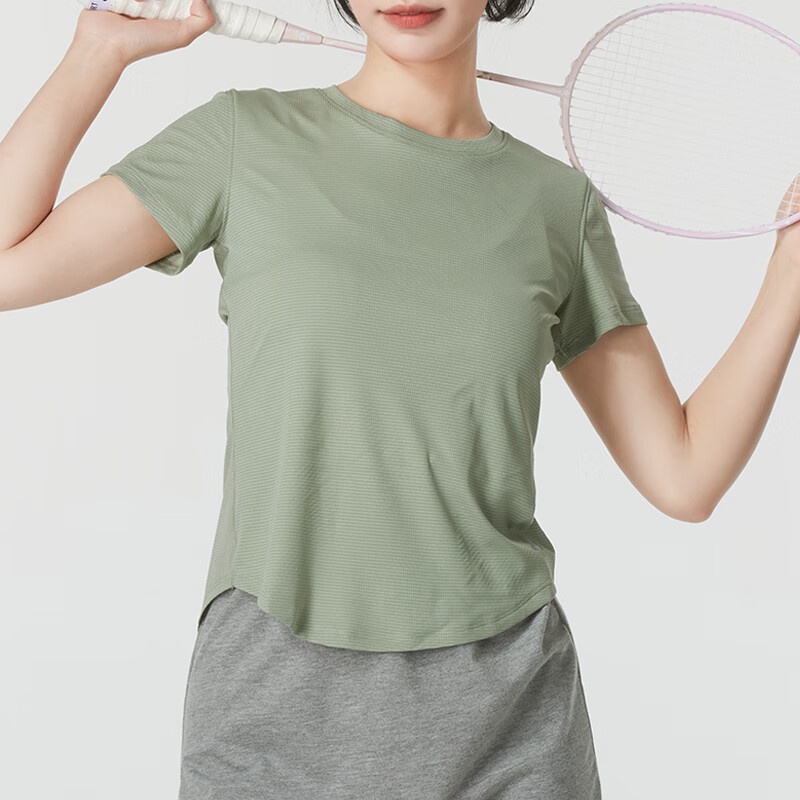 (WMNS) Under Armour Sport T-Shirt 'Olive Green' 1373399-504 - 3