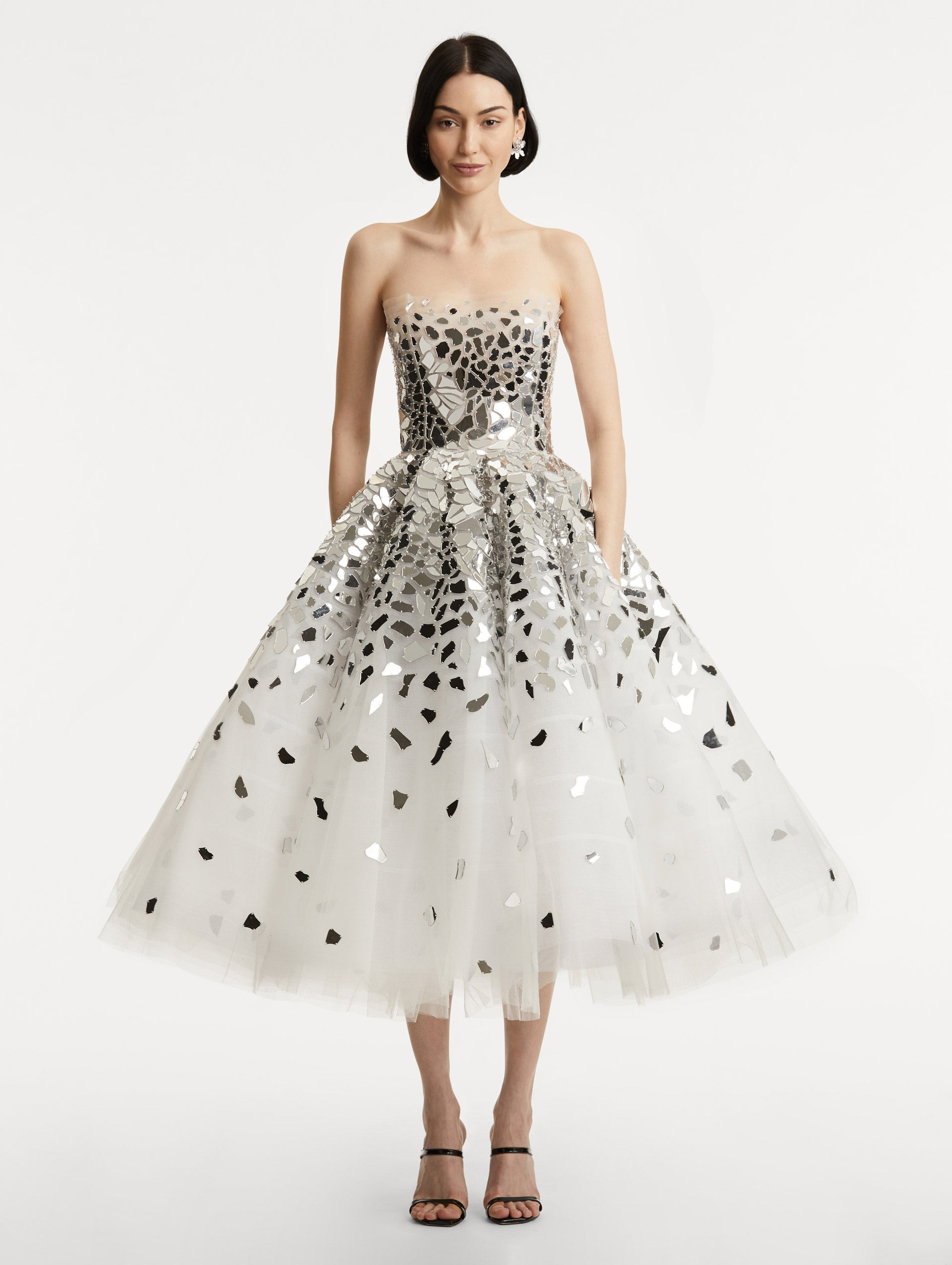 MIRRORED MOSAIC COCKTAIL DRESS - 2