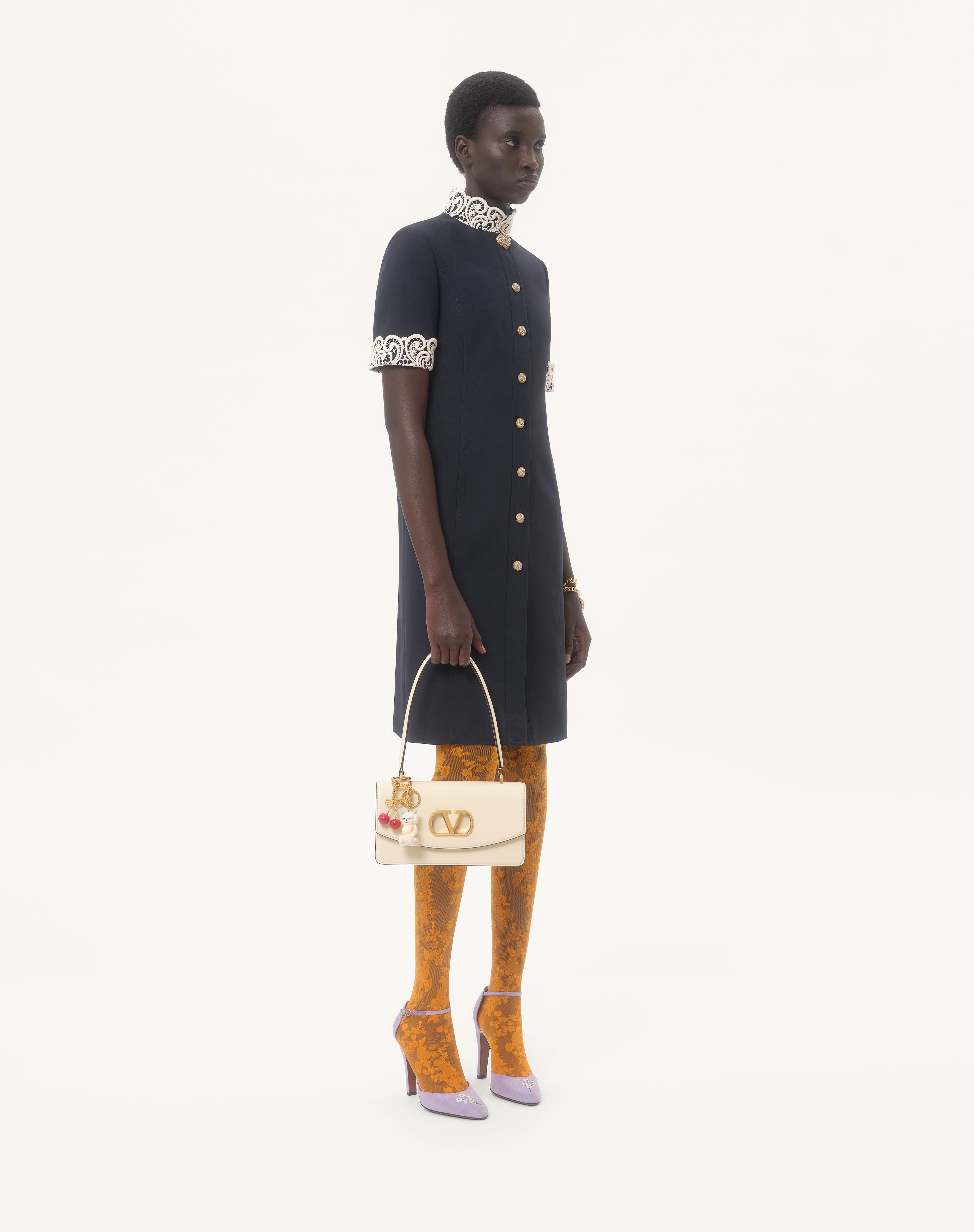 CREPE COUTURE MIDI DRESS - 2