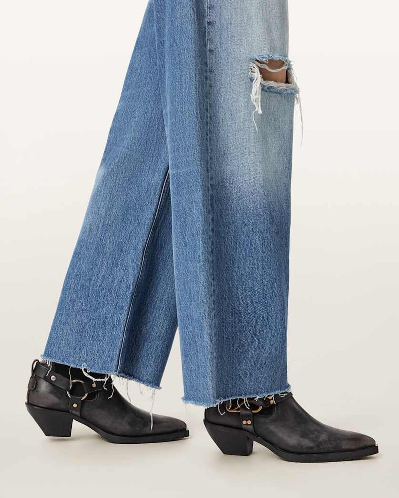 ALLSAINTS MAISY CARABINER HEELED BOOTS outlook