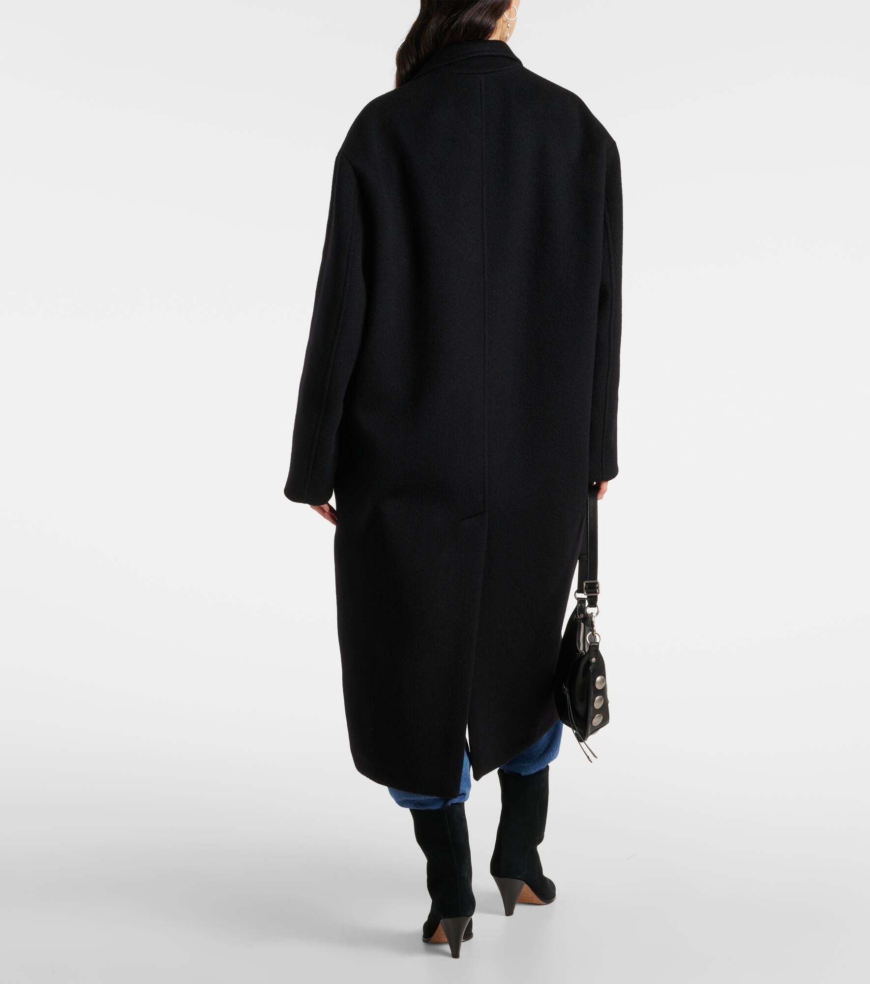 Efezia wool and cashmere coat - 3