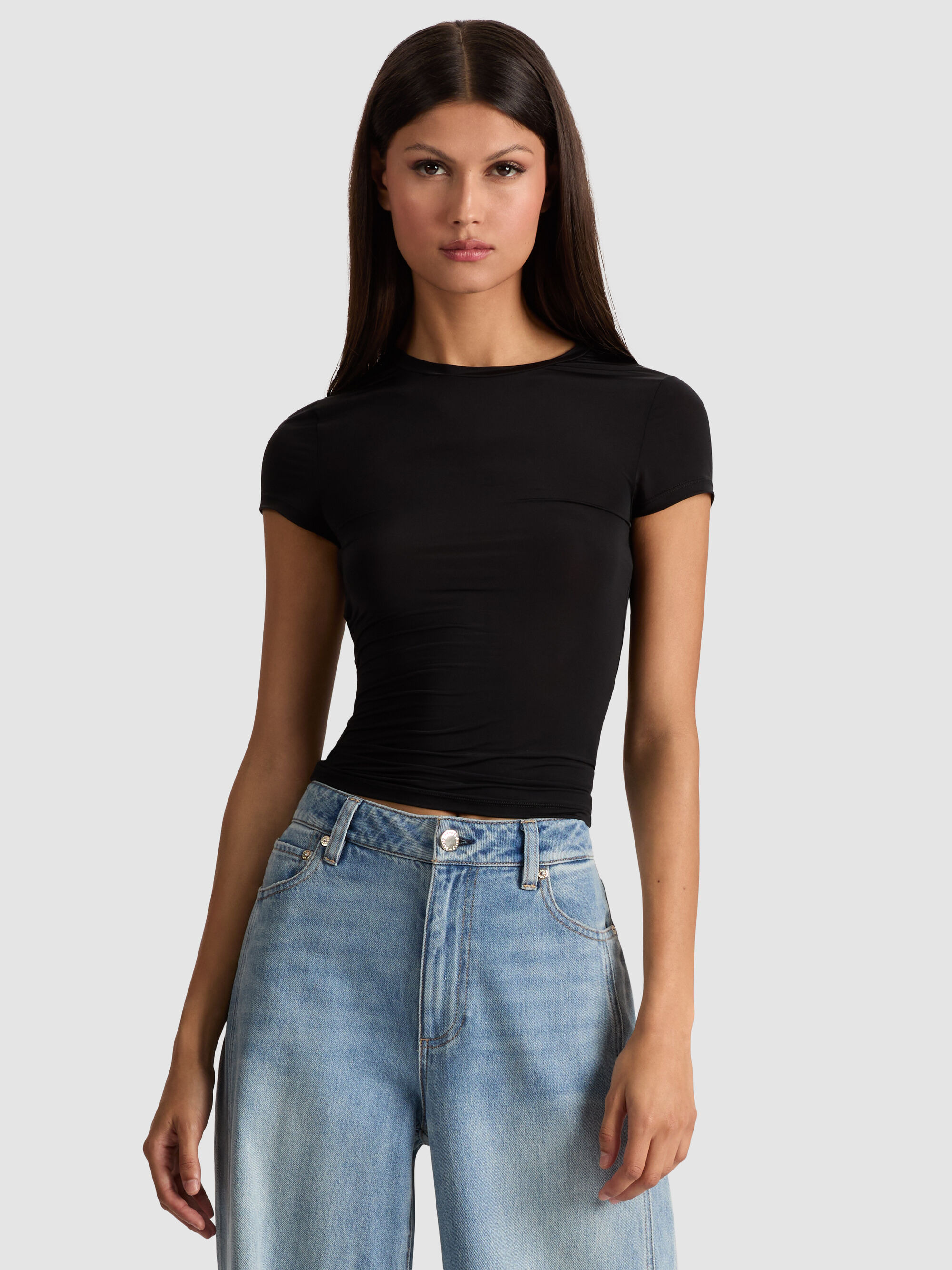 HOTTIE SHRUNKEN BABY TEE - 2