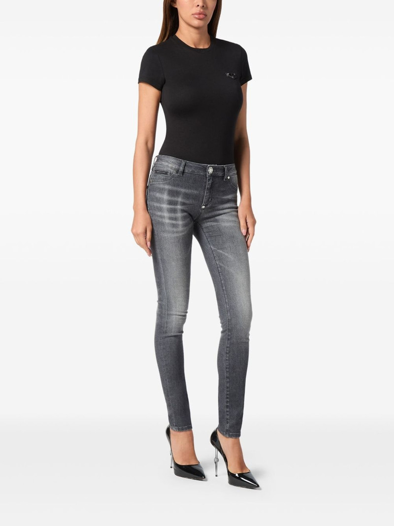 PHILIPP PLEIN denim jeggings outlook