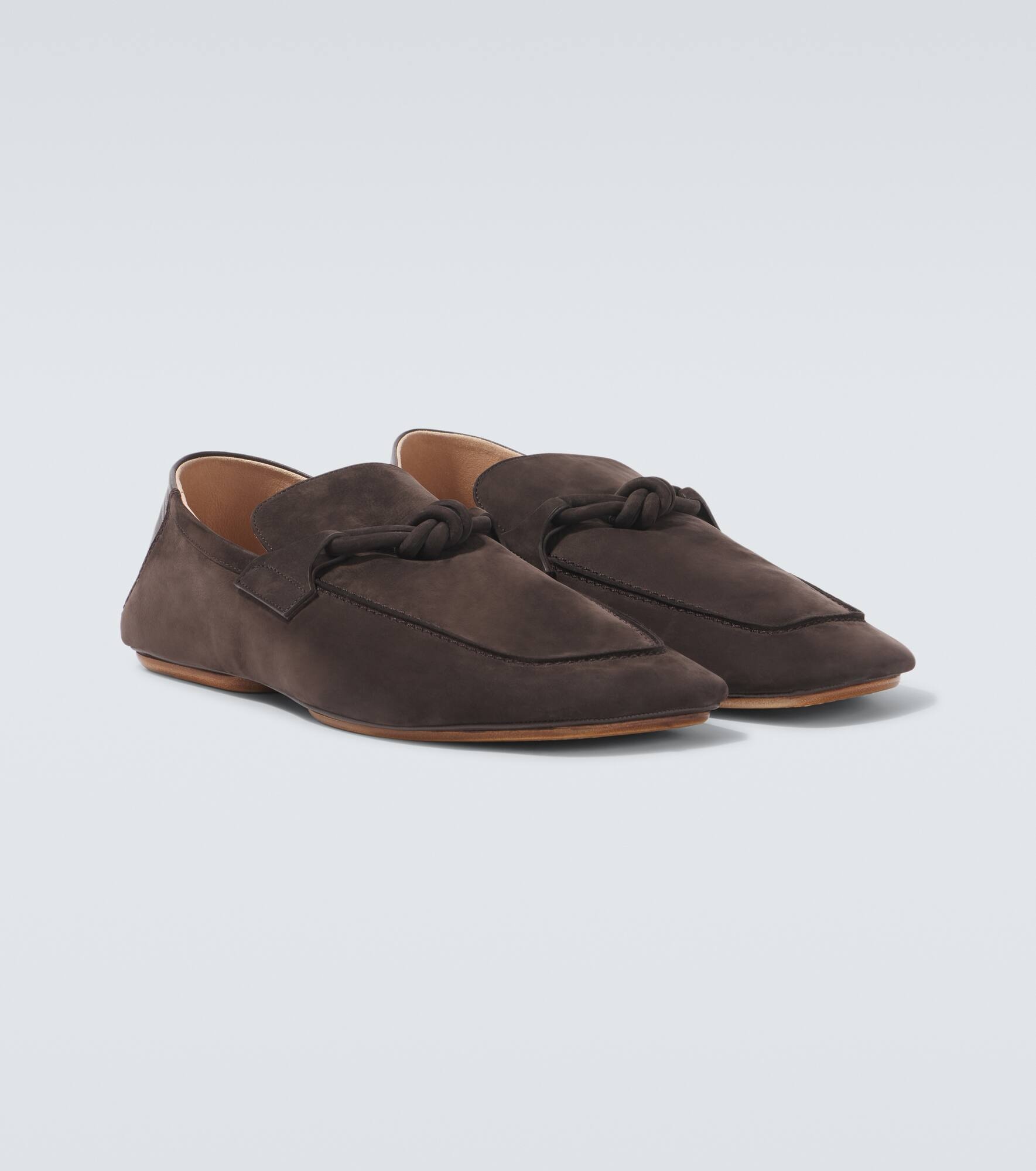 Daddy suede loafers - 5