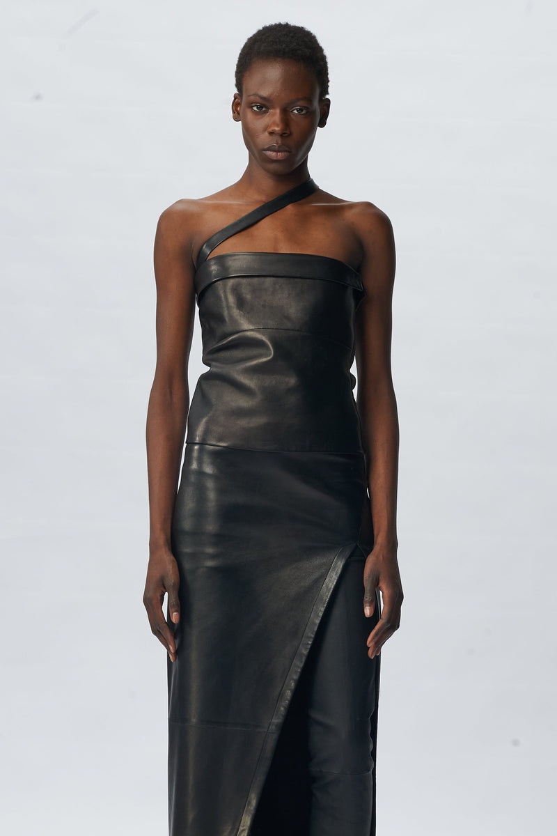 Oda Diagonal Strap Top - 1