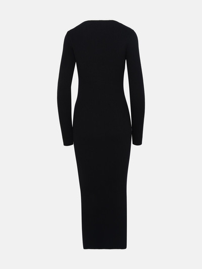 PATOU BLACK WOOL DRESS outlook