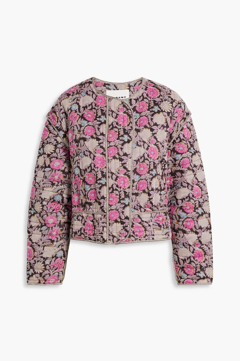 Gelio quilted printed cotton jacket - 1