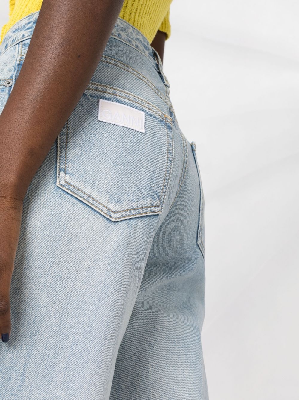 straight-leg high-rise jeans - 3