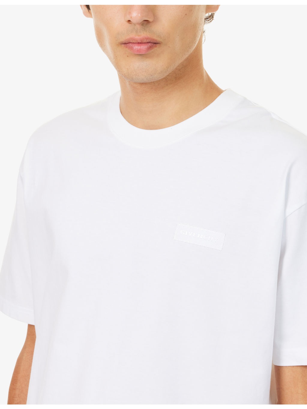 Embroidered Brand-Patch  Regular-Fit Cotton T-Shirt - 5