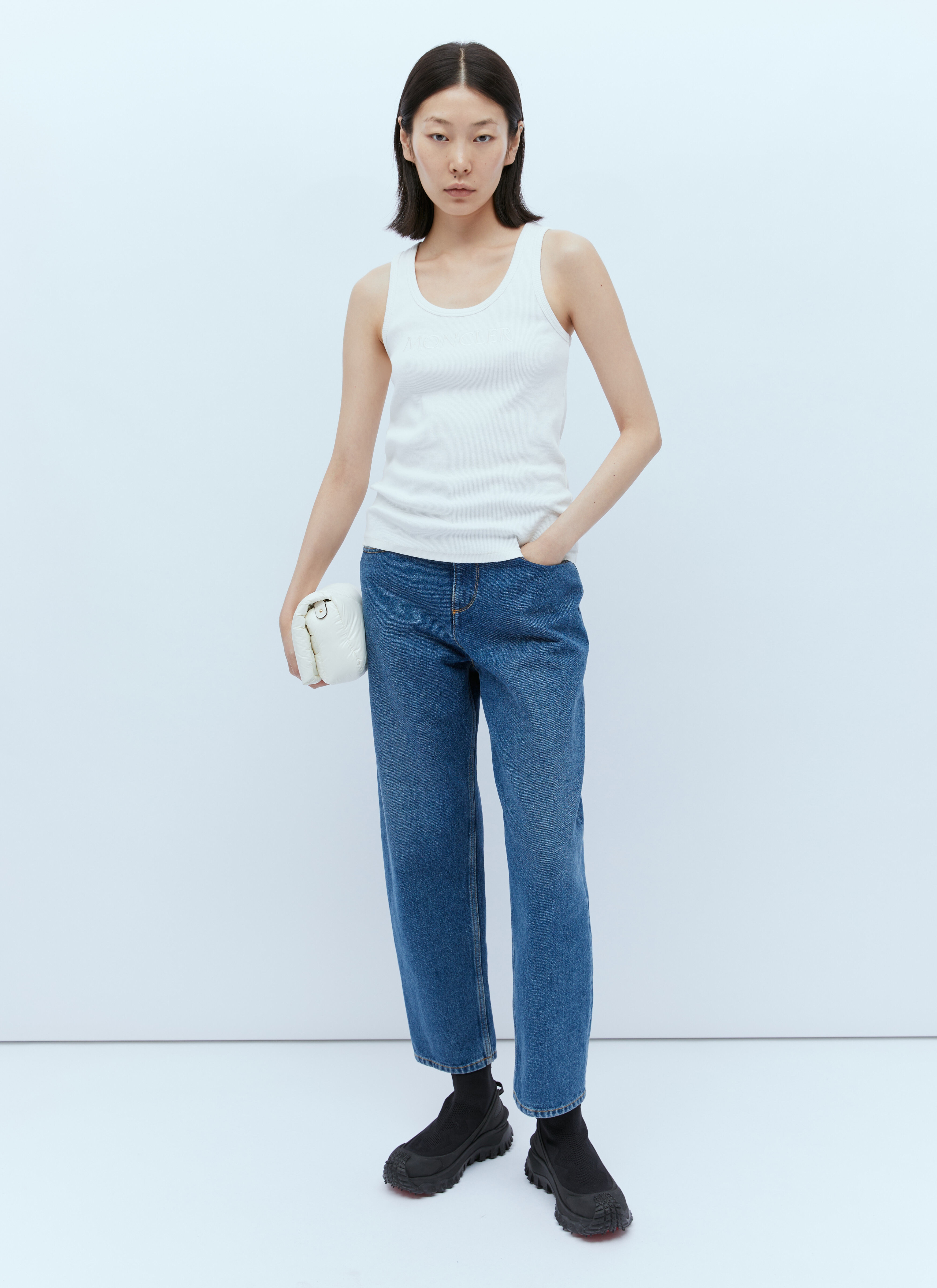 Logo Embroidery Tank Top - 2