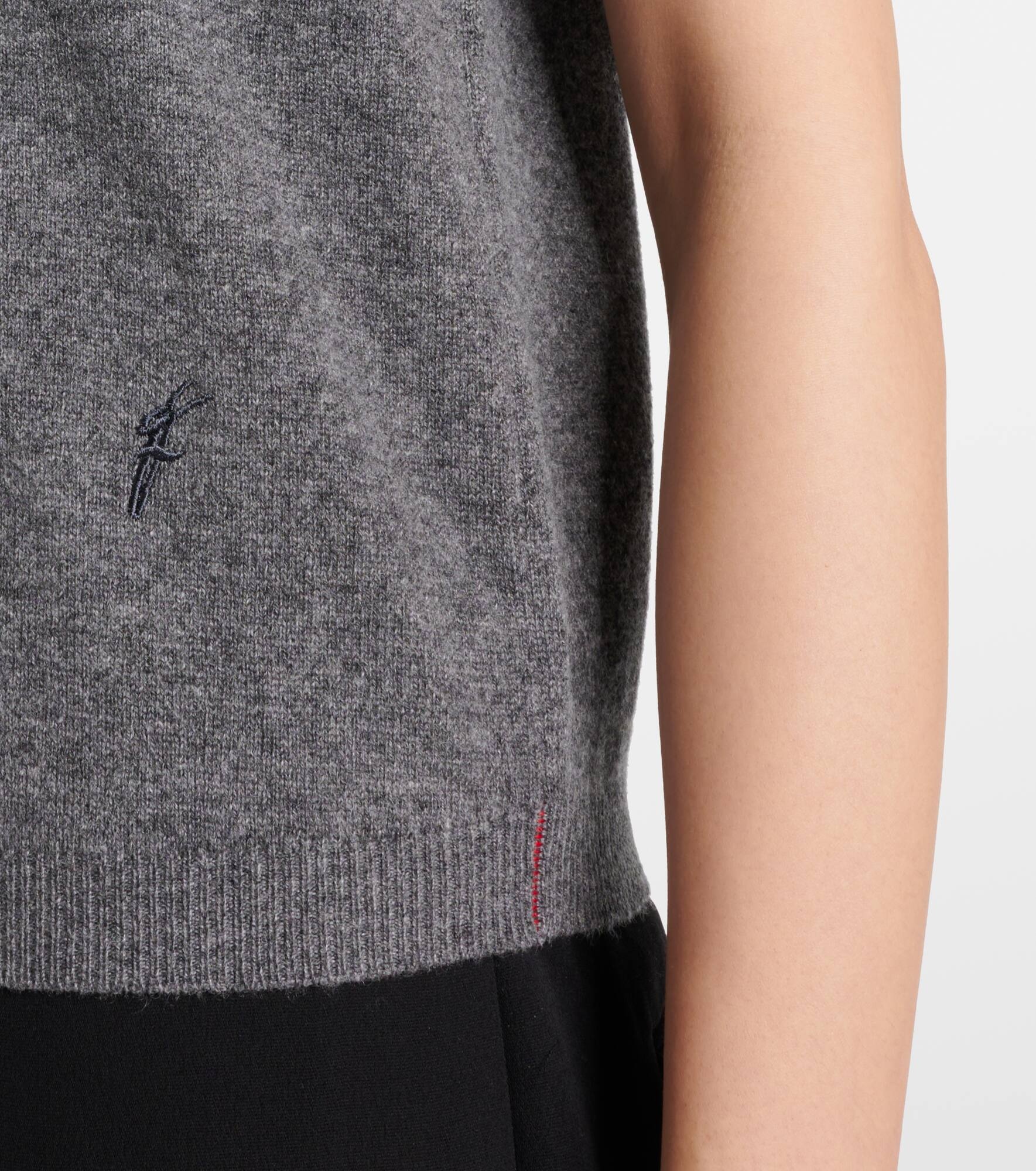 Cashmere-blend sweater - 5