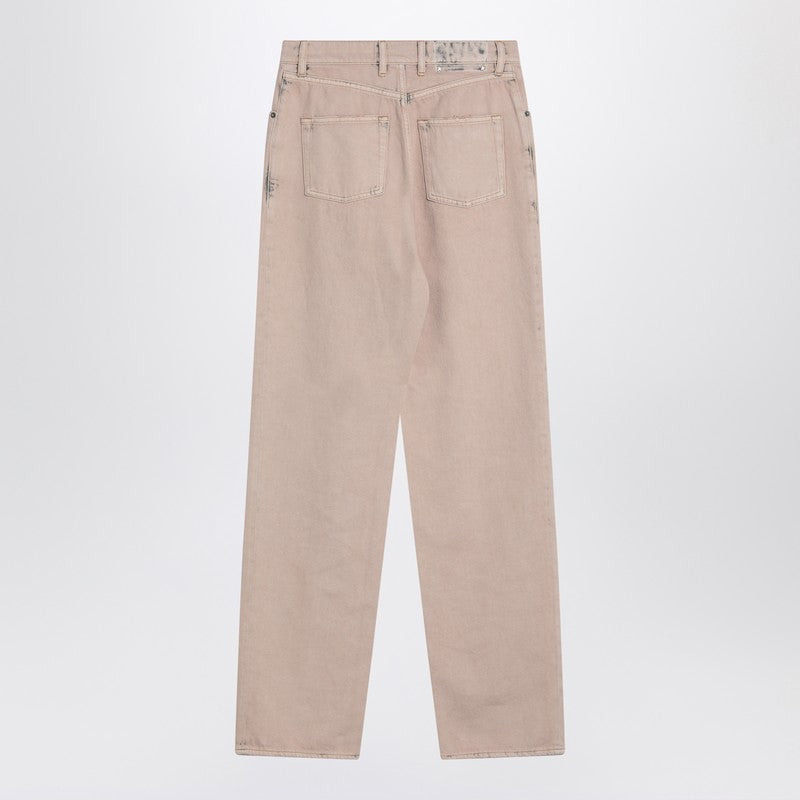 Golden Goose Dyed-Effect Pink Denim Jeans Women - 2