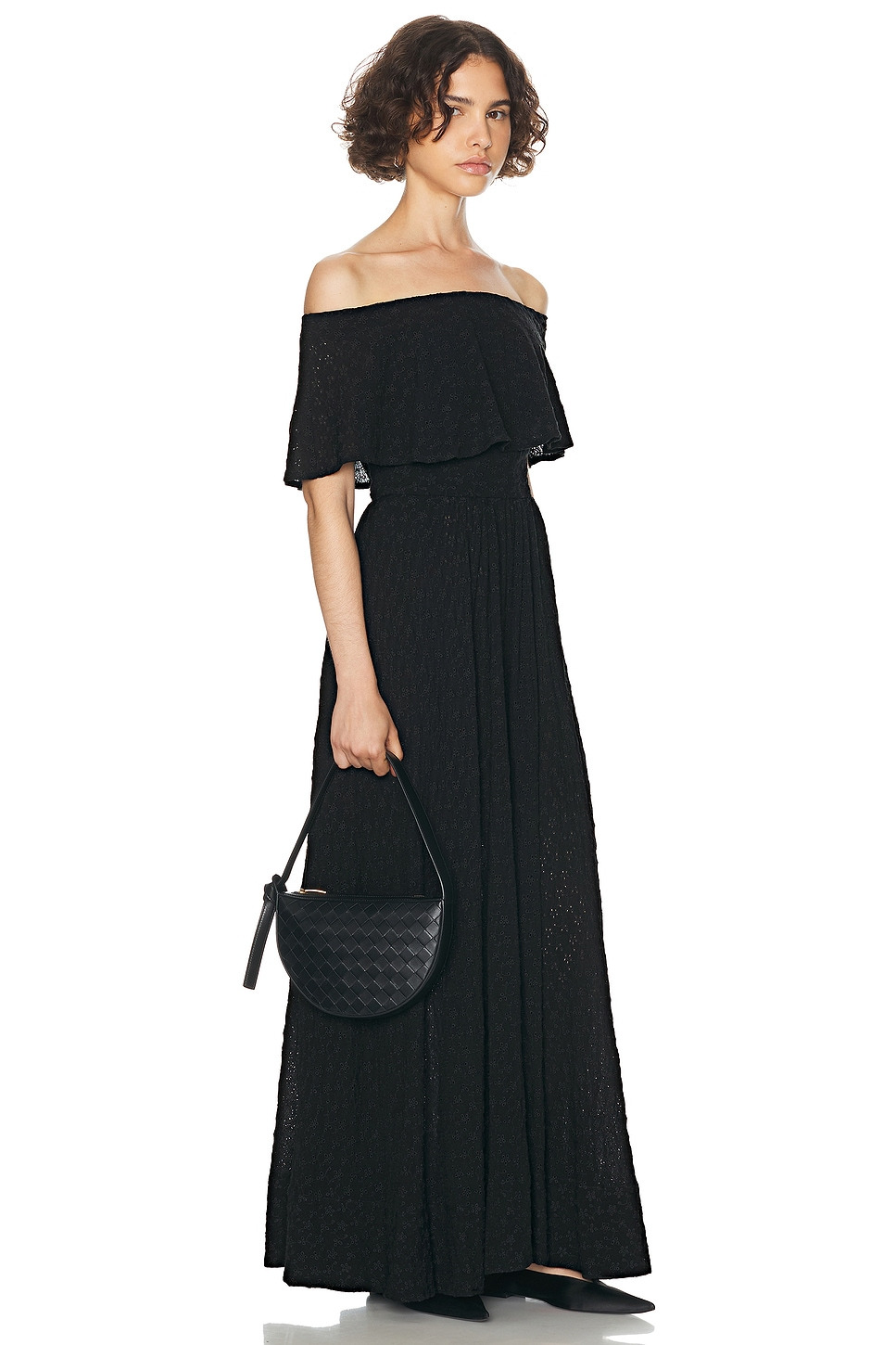 Petite Eyelet Garden Midi Dress - 2