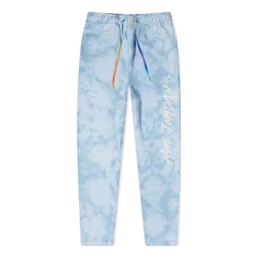 Air Jordan x J Balvin Sweatpants 'Celestine Blue Leche Blue' DR2960-447 - 1