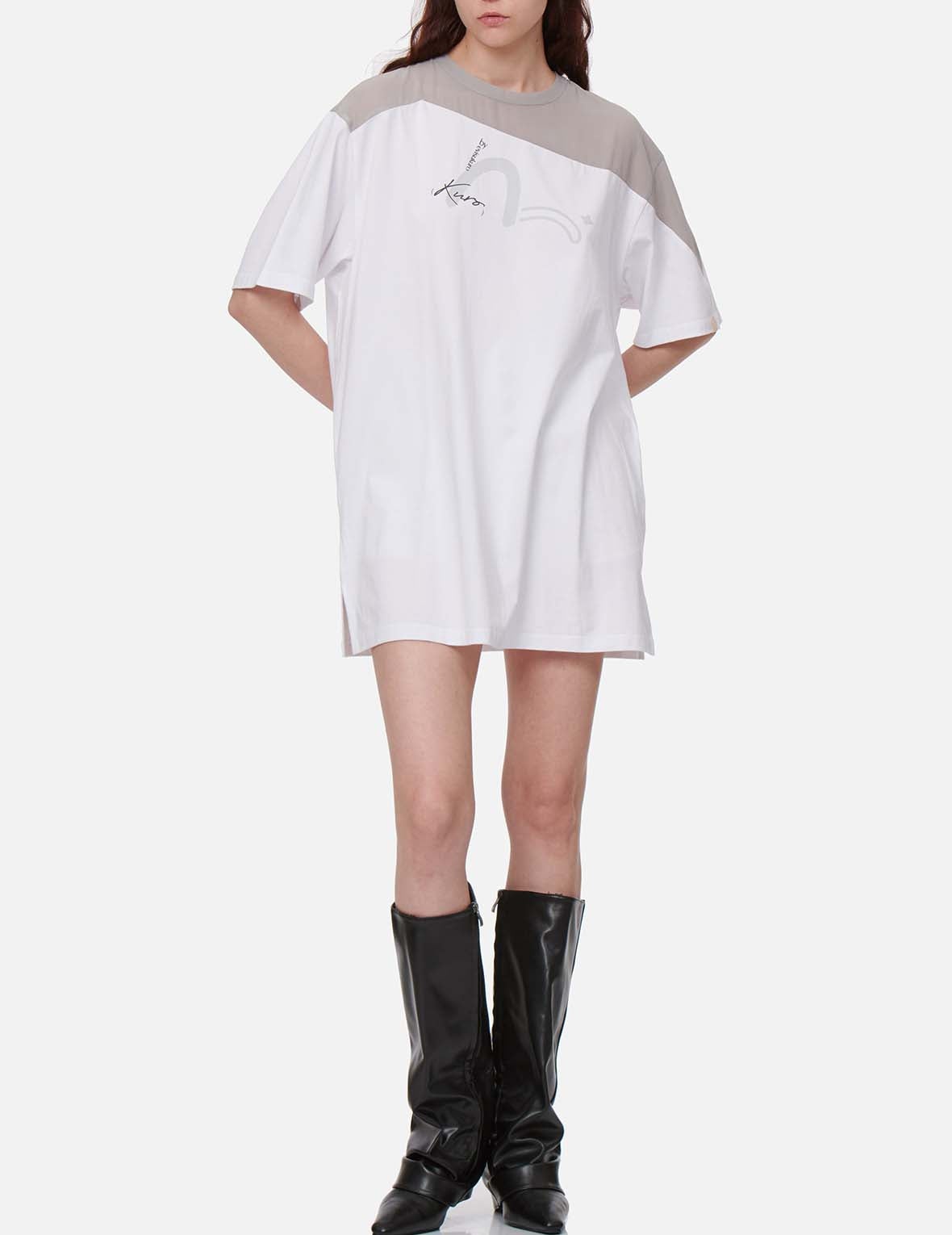 Asymmetric Panelled Tunic - 5