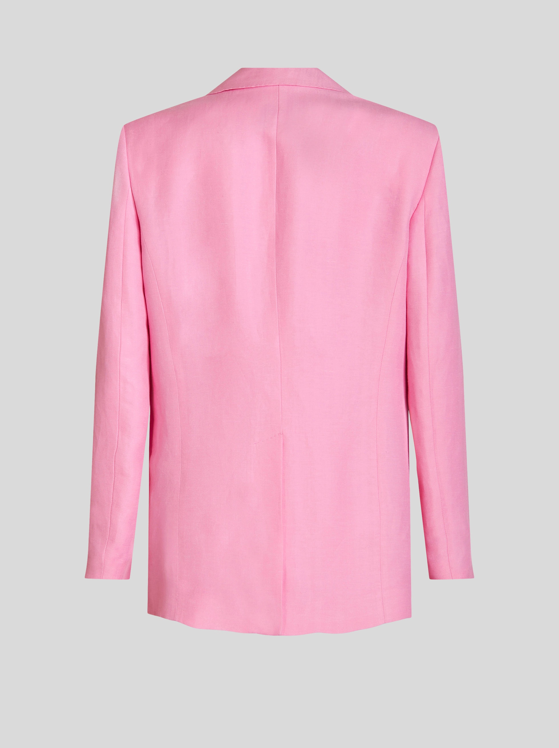 TAILORED LINEN AND SILK JACKET - 6
