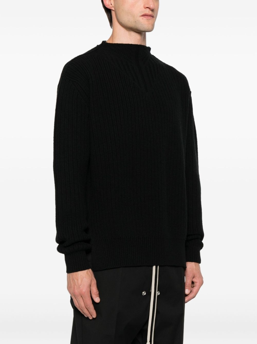 mock-neck sweater - 3