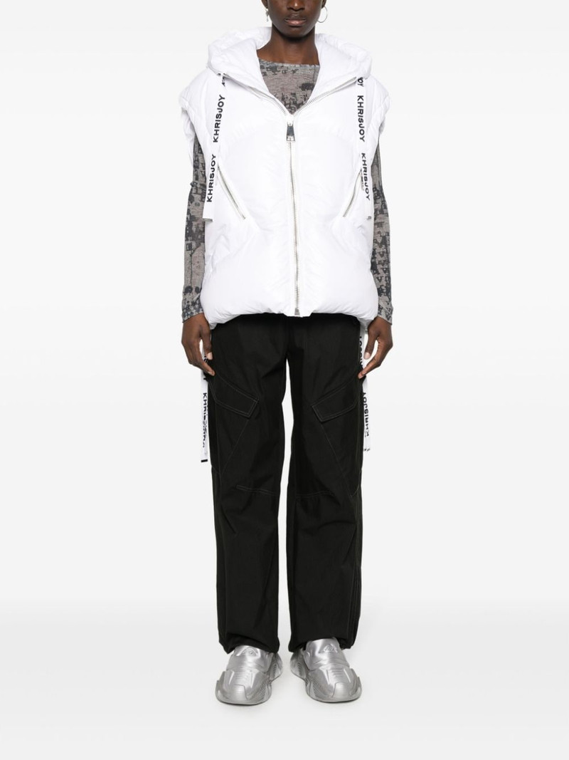 Khrisjoy Puff quilted hooded gilet outlook