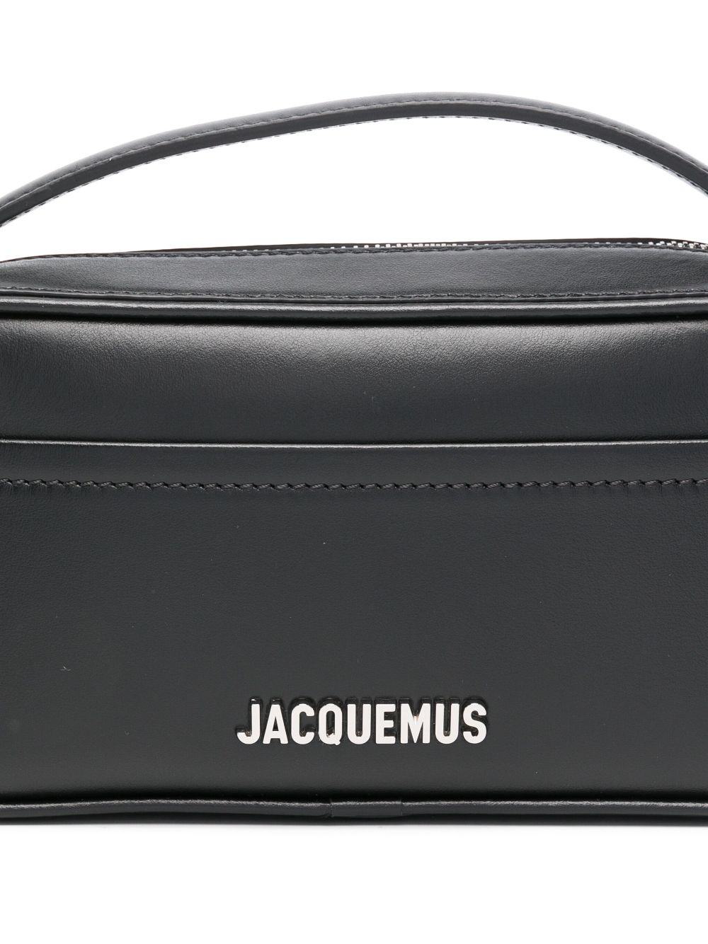 Le Baneto Crossbody - Jacquemus - Leather - Black - 4