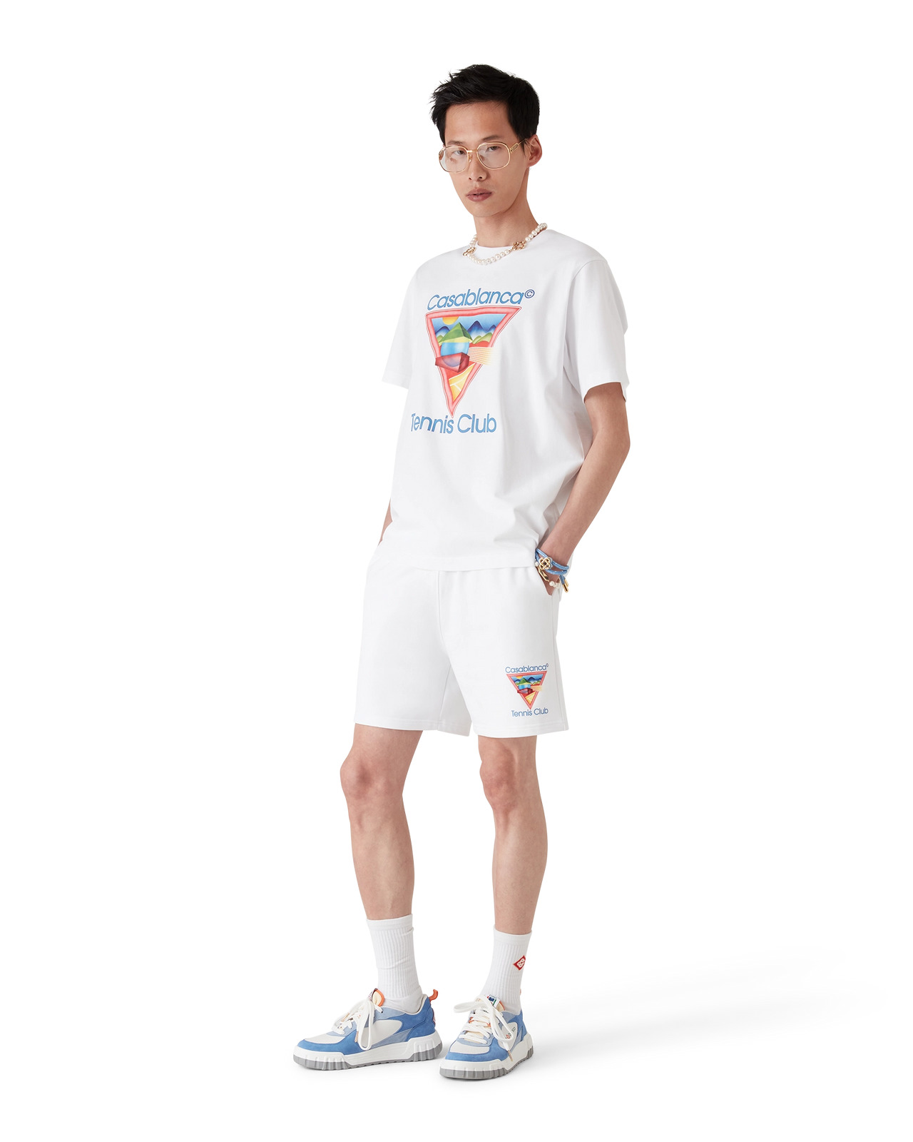 Tennis Club Icon Sweatshorts | Casablanca Paris - 2