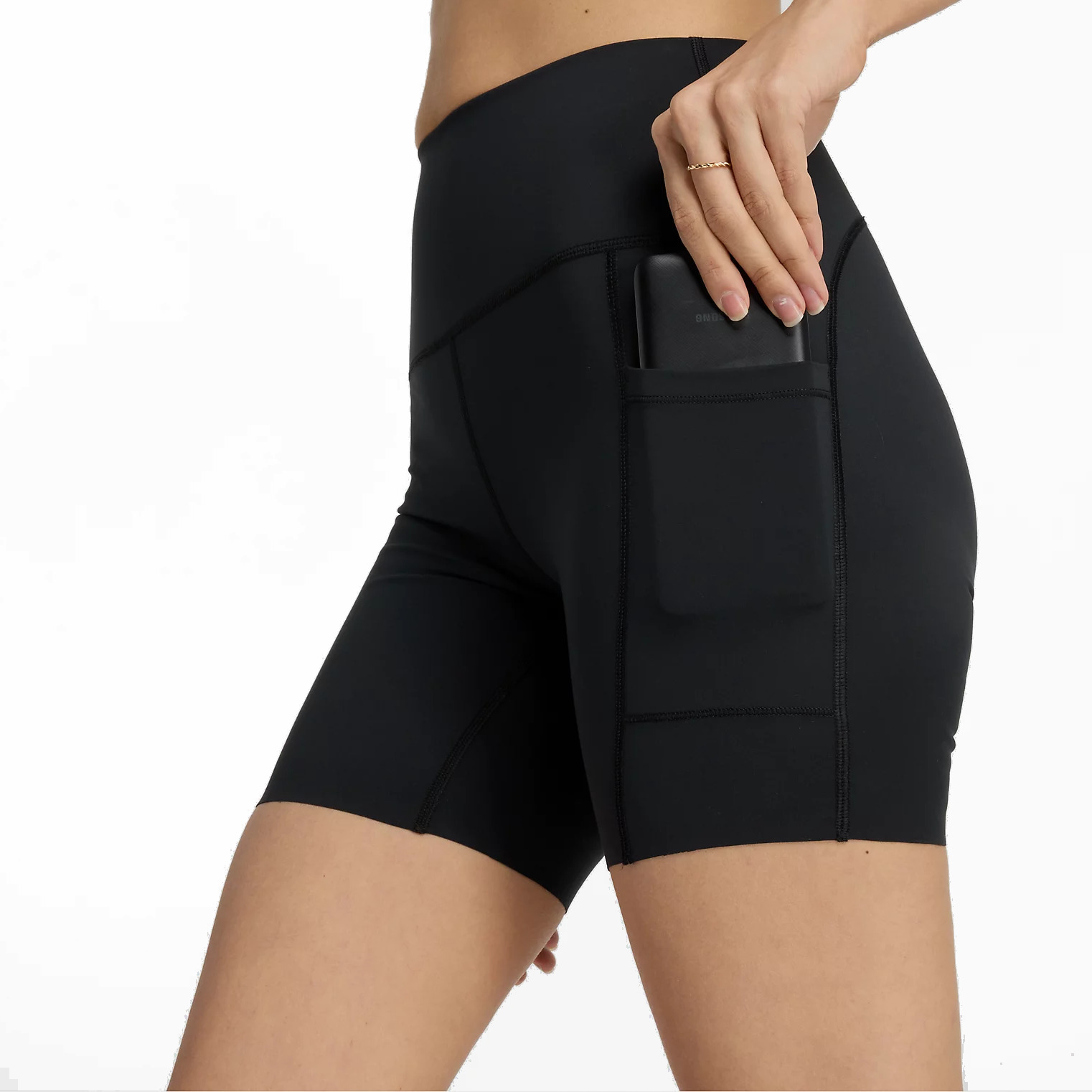 New Balance Sleek Pocket High Rise Short 6 - 5