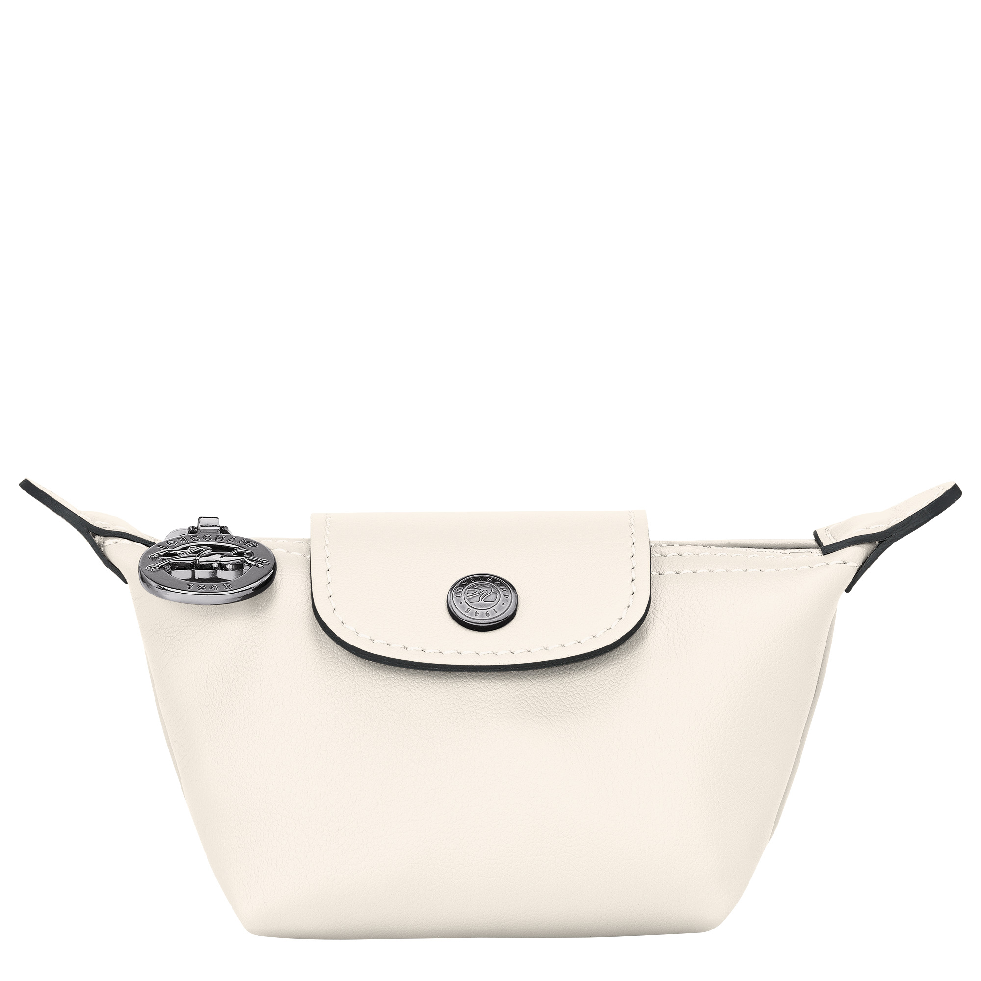 Le Pliage Xtra Coin purse Ecru - Leather - 1
