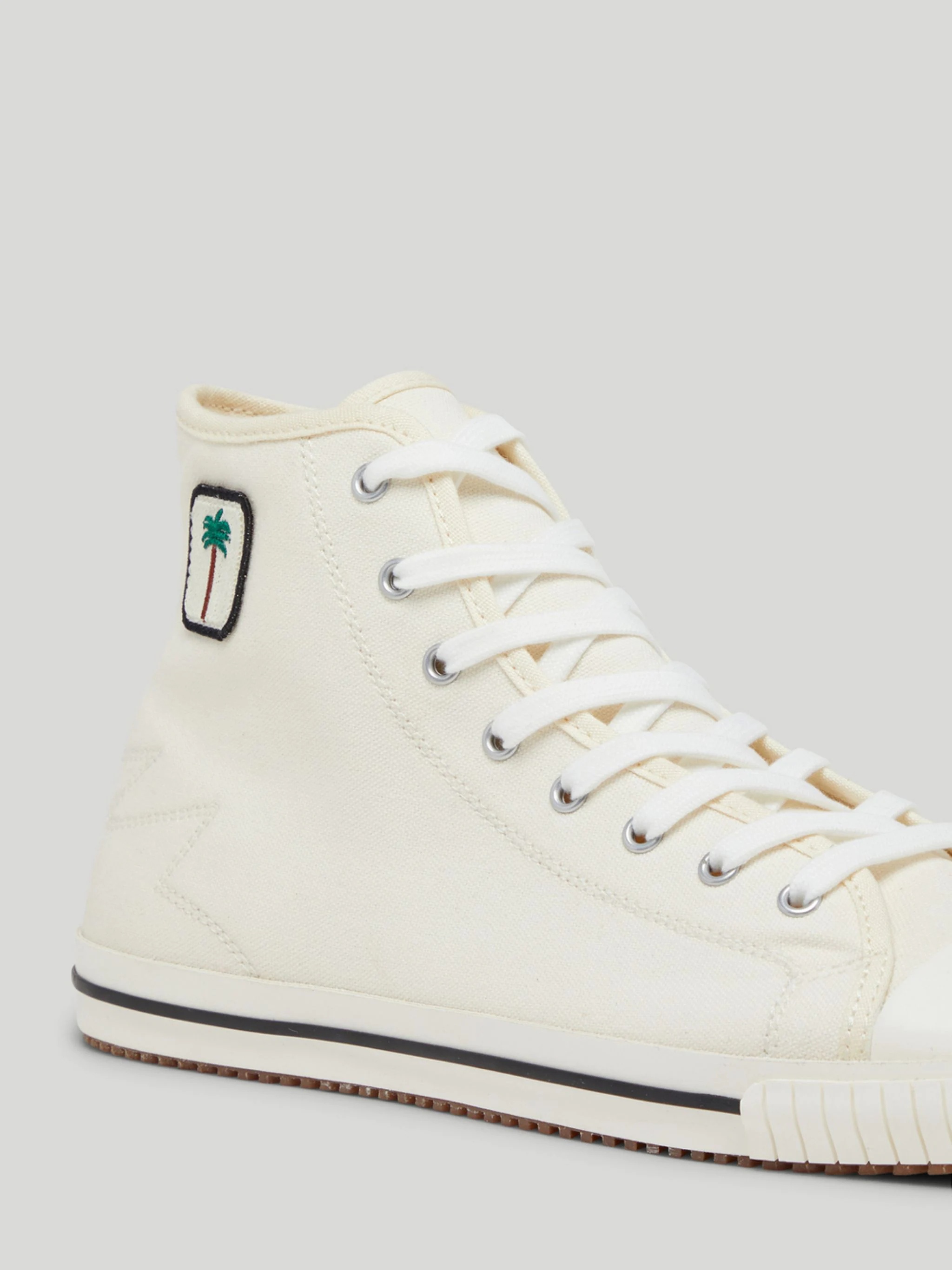 HIGH SQUARE VULCANIZED SNEAKERS - 4